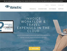 Tablet Screenshot of ibistic.com